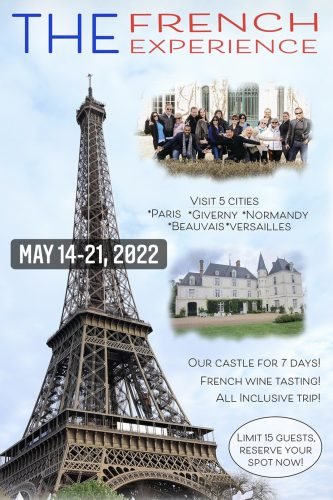 The French Experience flyer designed by SENtertainment One for Love2Voyage The French Experience flyer designed by SENtertainment One for Love2Voyage